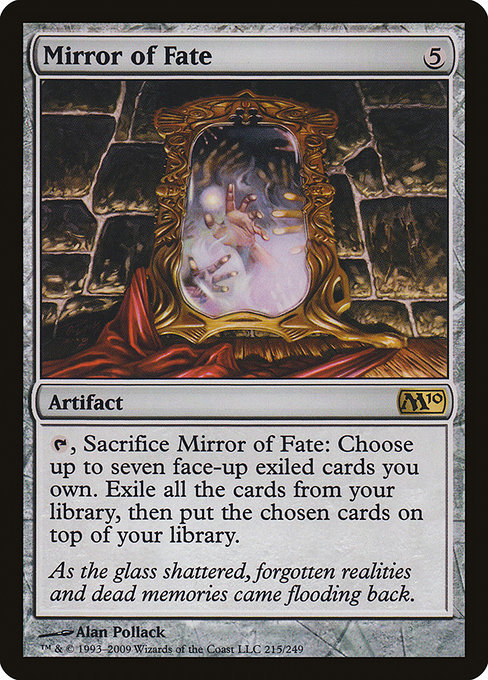 MTG ■無/英語版■ 《命運の鏡/Mirror of Fate》基本セット2010 M10_画像1