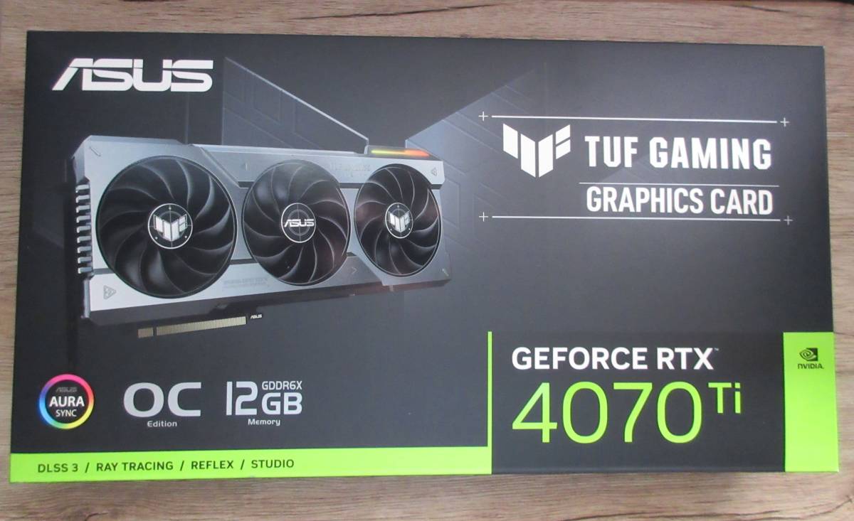NVIDIA ASUS(エースース) TUF-RTX4070TI-O12G-GAMING グラフィック