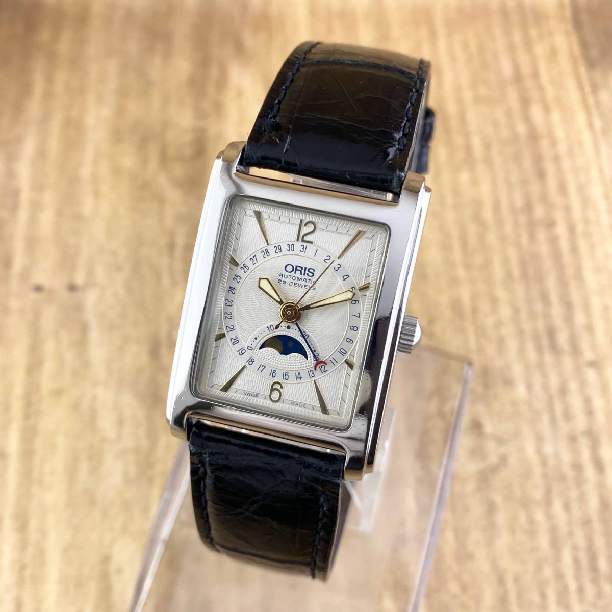 1円〜】ORIS オリス 腕時計 レディース AT 自動巻 ポインターデイト