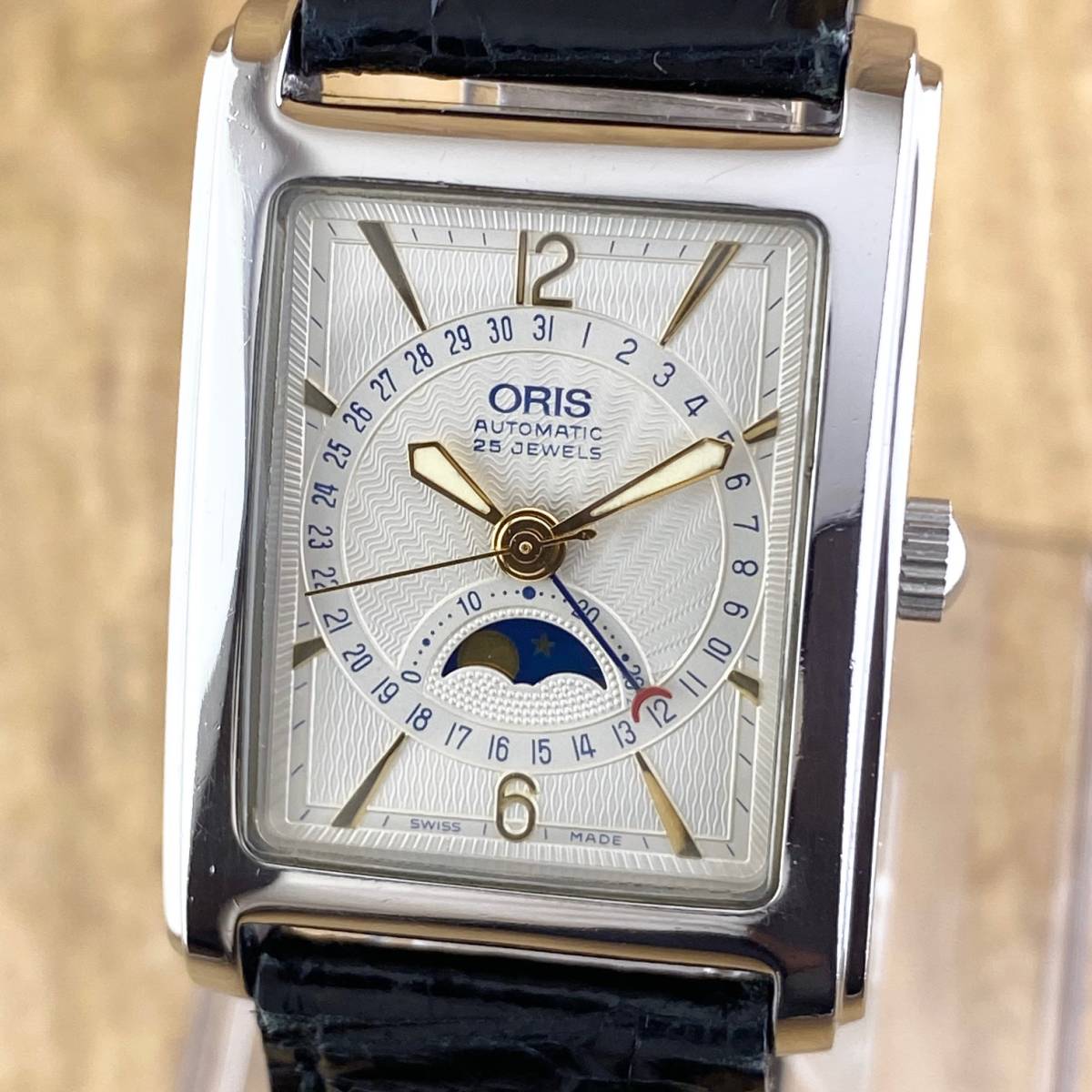 1円〜】ORIS オリス 腕時計 レディース AT 自動巻 ポインターデイト