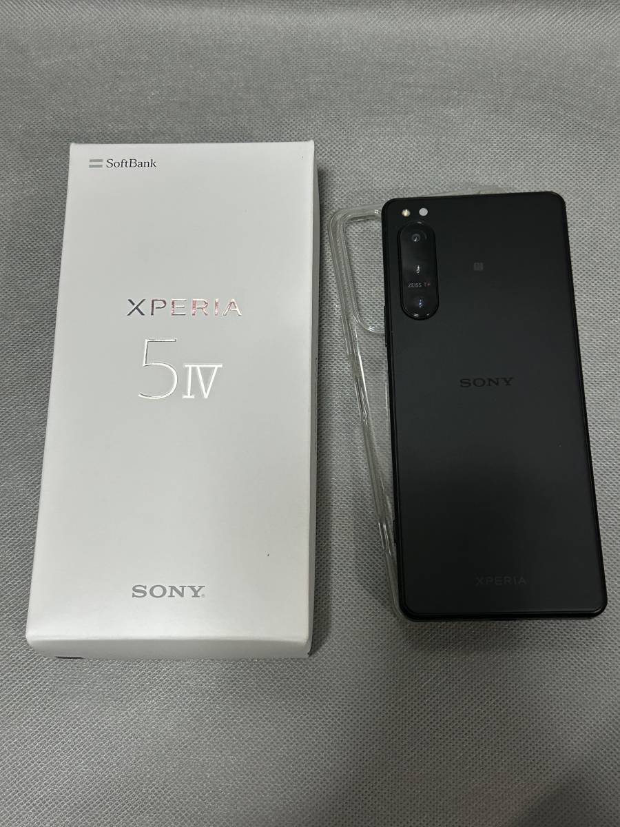 ☆美品☆ Softbank Xperia IV ブラック 128GB A204SO simフリー