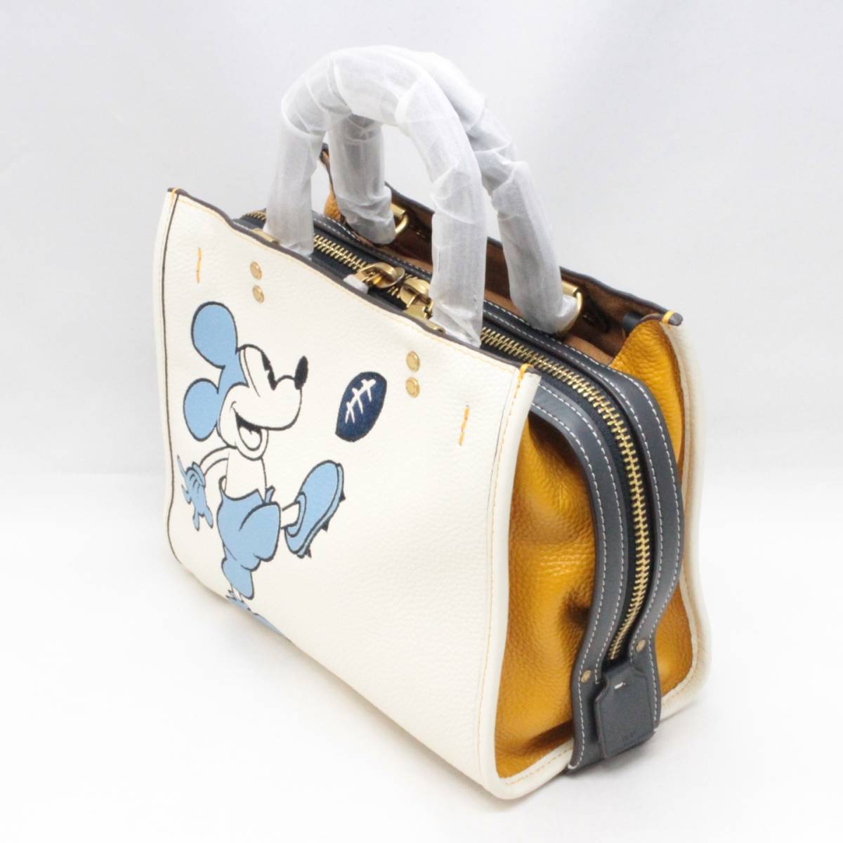 ◆◇【未使用保管品】COACH コーチ ミッキーマウス 2Way ローグ25◇◆