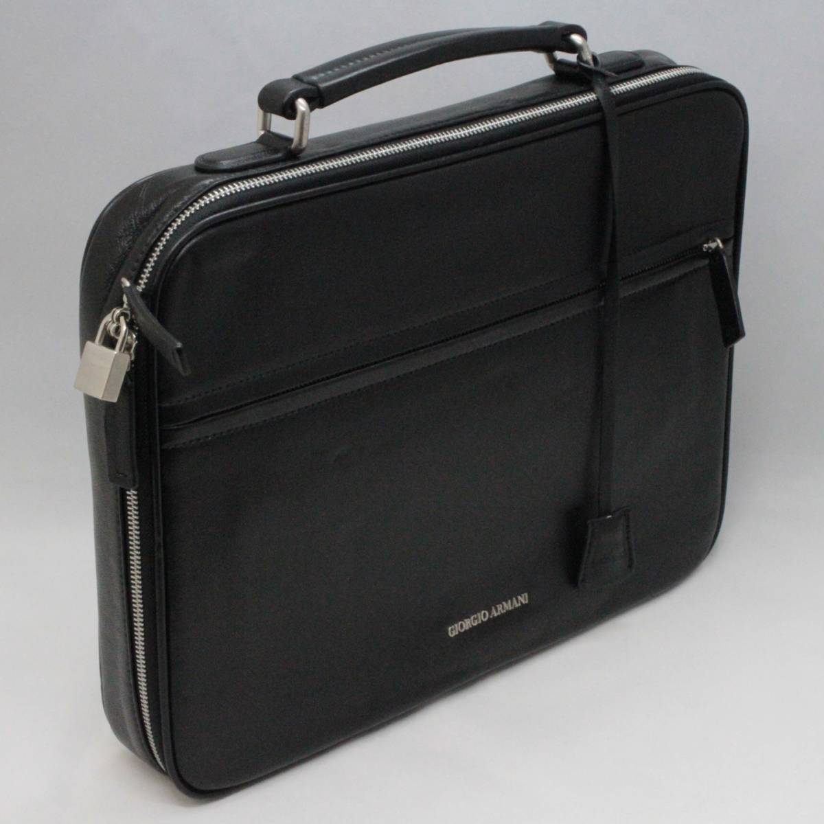 ◇◇【超美品】Giorgio Armani ジョルジオアルマーニ ブリーフケース