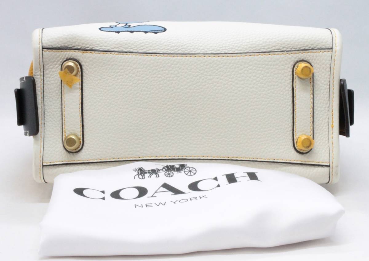 ◆◇【未使用保管品】COACH コーチ ミッキーマウス 2Way ローグ25◇◆