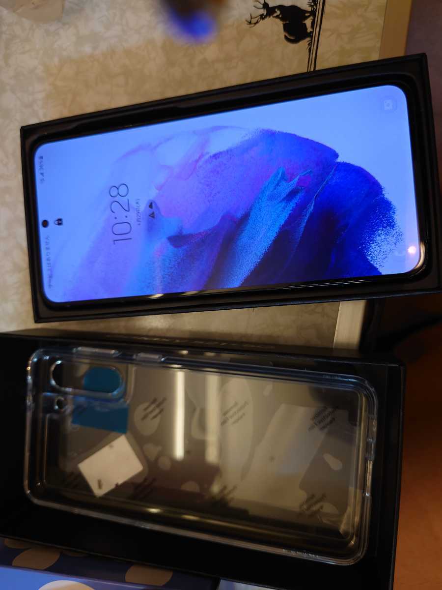 新品同様】Galaxy S21+ 5G ファントムブラック SIMフリー 海外版