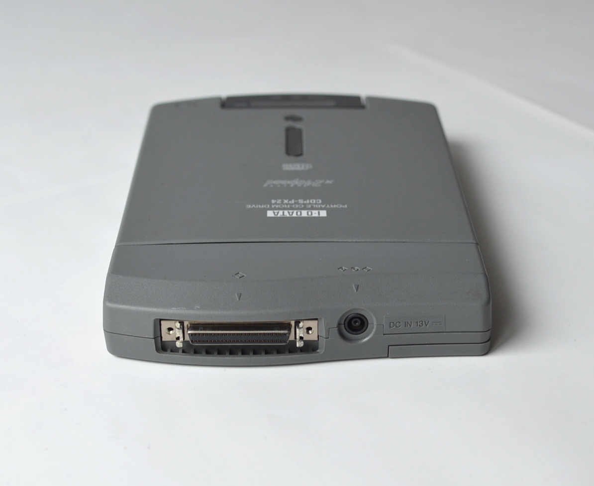 稀少 ”For PowerBook” SCSI 外付けCDドライブ I・O DATA CDPS