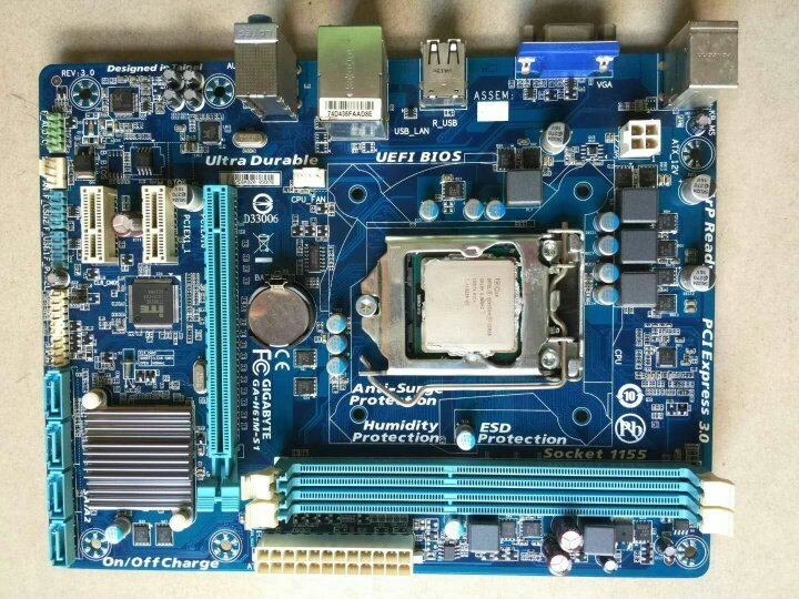 新版 マザーボード GA-H61M-S1 Gigabyte Intel ATX Micro 1155 LGA H61
