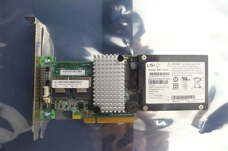 LSI MegaRAID 9260-8i RAID カード用SAS2108　512M 6Gb/s
