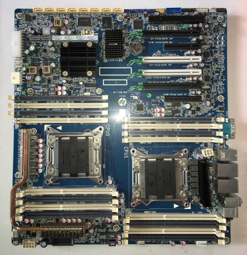 HP Z820 マザーボード　LGA 2011 DDR3　E-ATX rev1.02