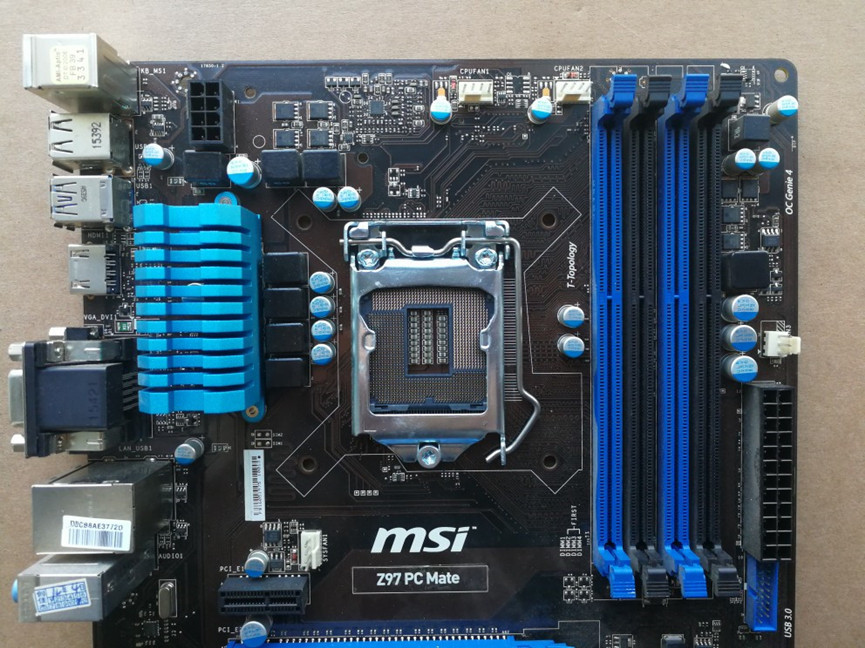 MSI Z97 PC Mate  материнская плата Intel Z97 DDR3 LGA 1150 ATX