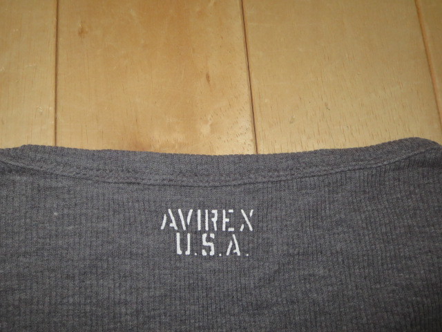 ☆AVIREX(アヴィレックス)☆定番☆長袖Tシャツ☆Lサイズ☆。_画像5