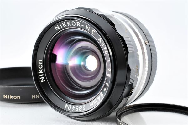 無料配達 非ai Ai non Auto Nikkor-NC Nikon 24mm #58B レンズ
