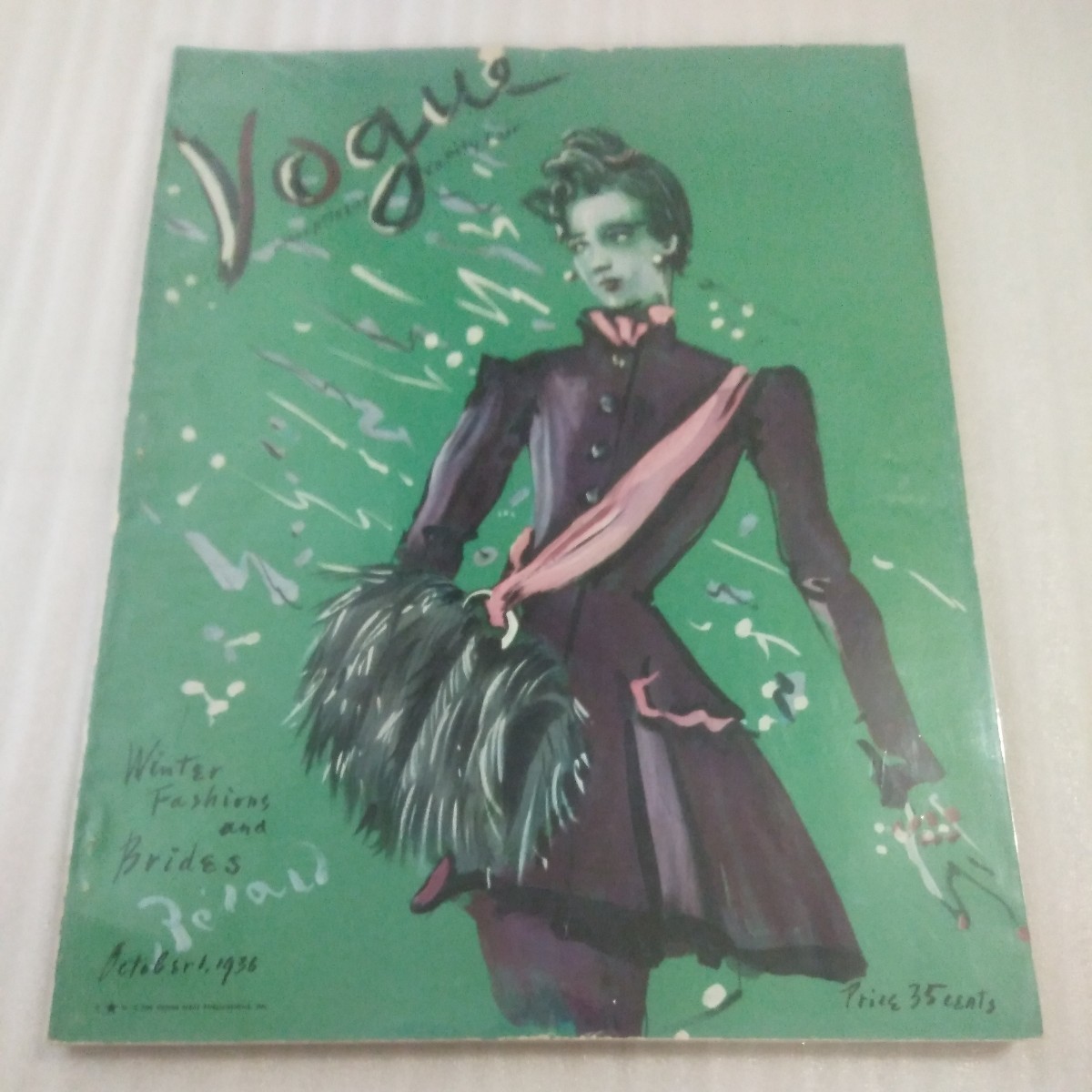 国内外の人気 October 1936年 ボーグ VOGUE 1 アンドレ・ダースト Berard 外国語雑誌