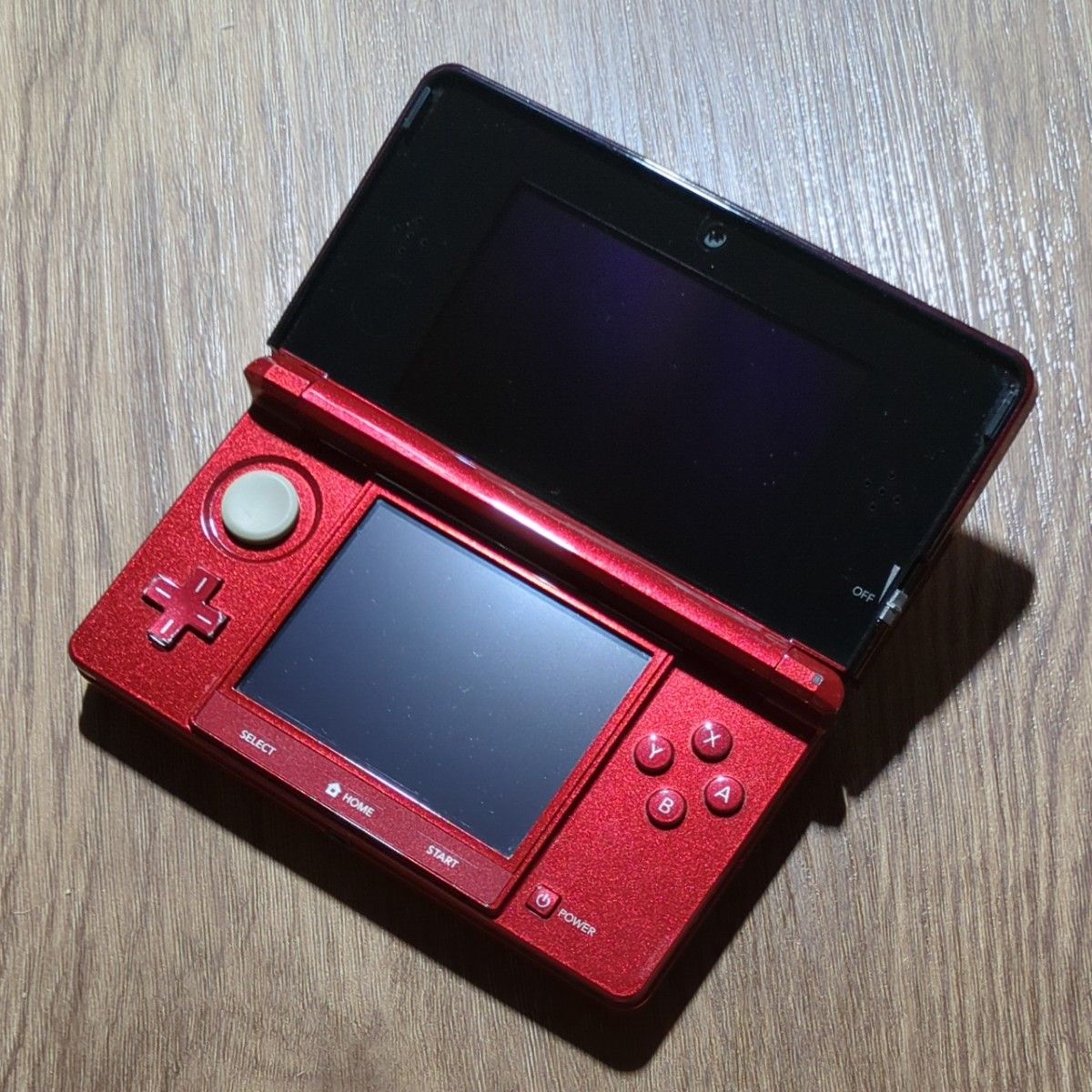 3DS ニンテンドー3DS フレアレッド 充電器付き｜PayPayフリマ