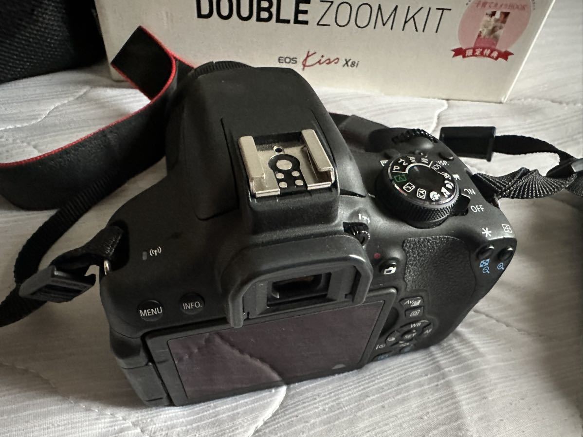 （中古）キヤノン Canon デジタル一眼レフ EOS Kiss X8i　ダブルズームキット_画像5