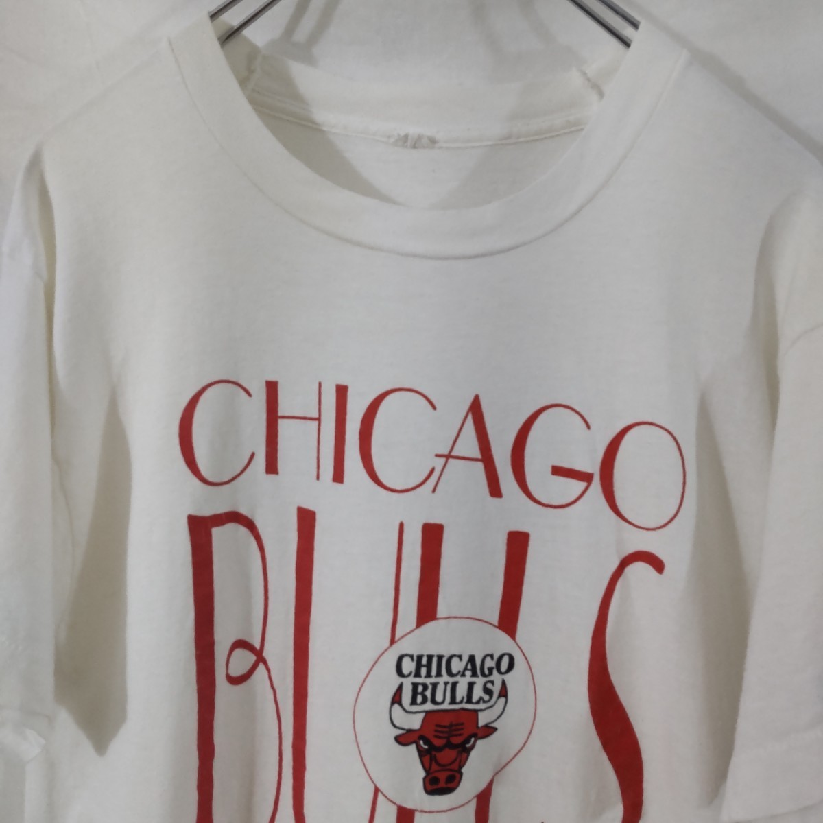 シカゴブルズ 90s Tシャツ L USA製 The 1992 NBA World Champs ヴィンテージ ビンテージ CHICAGO BULLS USA製