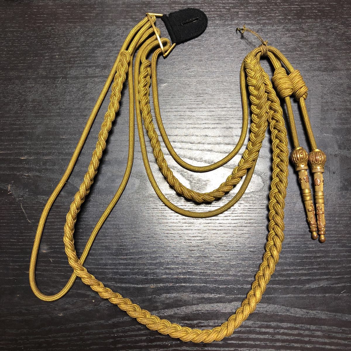 大日本帝国 日本軍 海軍 珍品 ドイツモール 参謀 飾緒 レアな珍品 大日本帝国 日本軍 海軍 珍品 ドイツモール 参謀 飾緒 レアな珍品