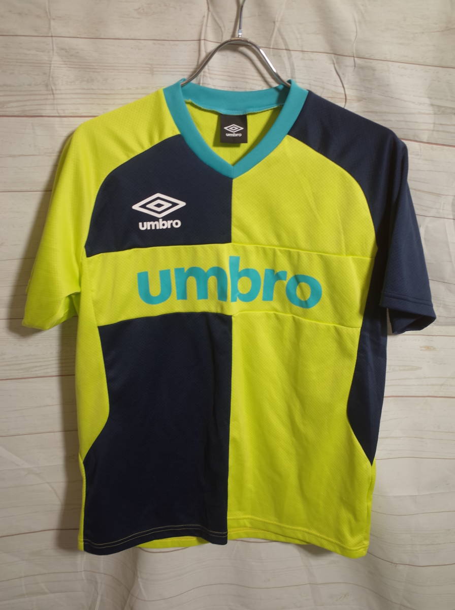 メンズ ph383 umbro アンブロ 半袖 トレーニングシャツ M _画像1