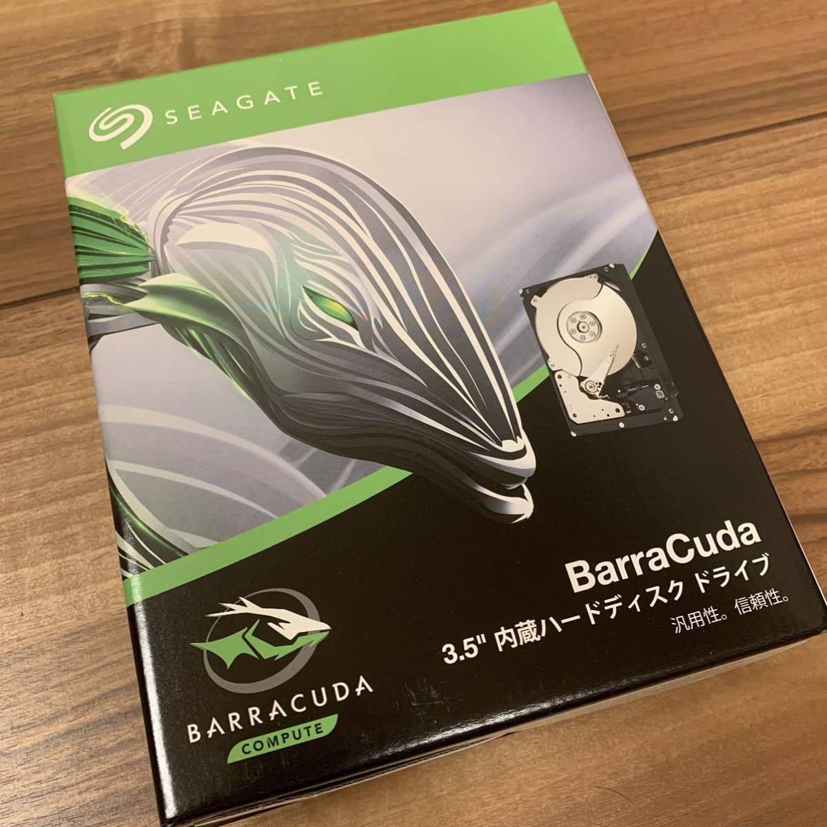 未開封　Seagate BarraCuda  6TB 内蔵ハードディスク HDD