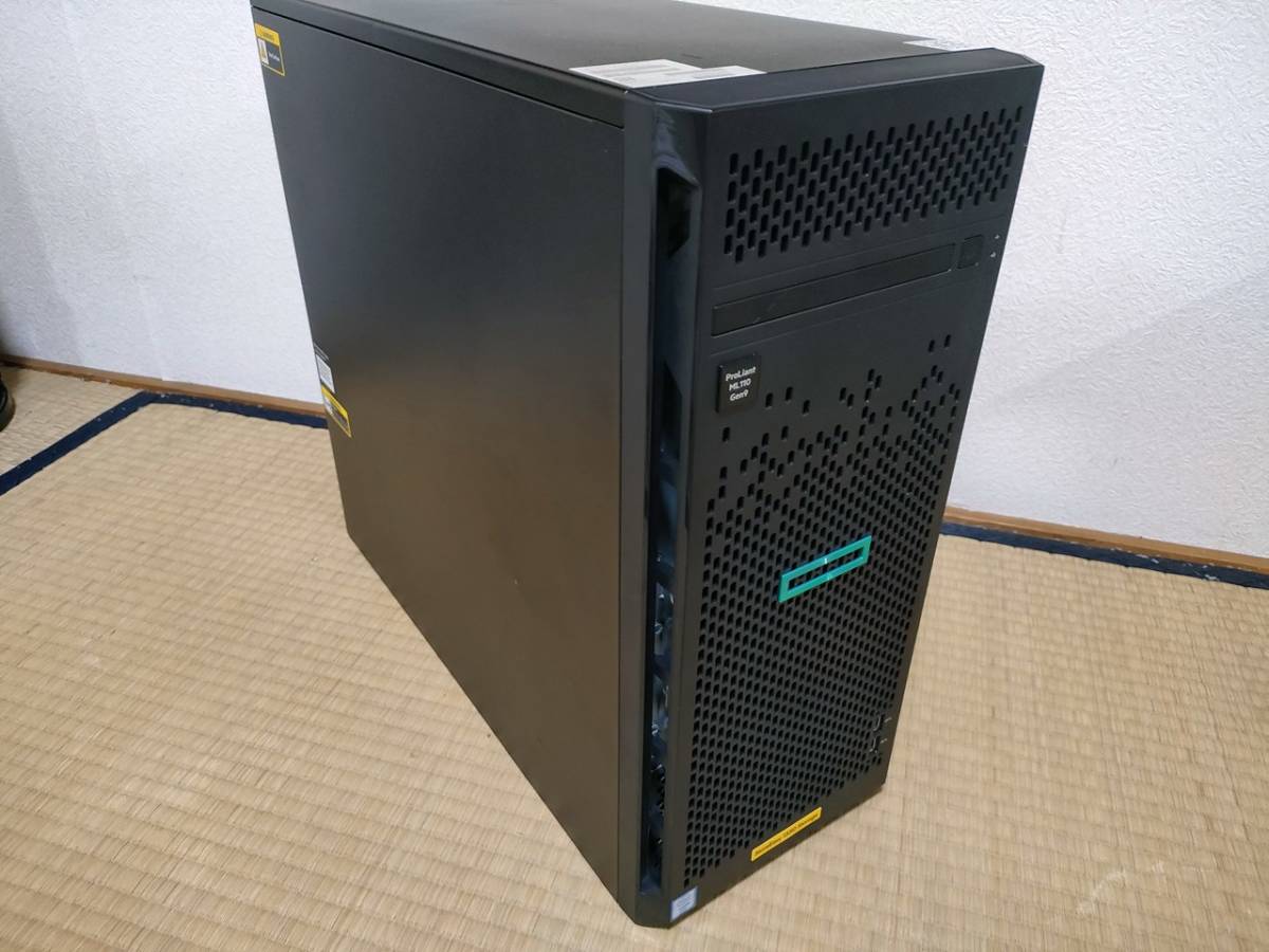 HP StoreEasy 1550 Storage Gen9? ML110? CPU:Xeon E5-2603V3 1.60GHz