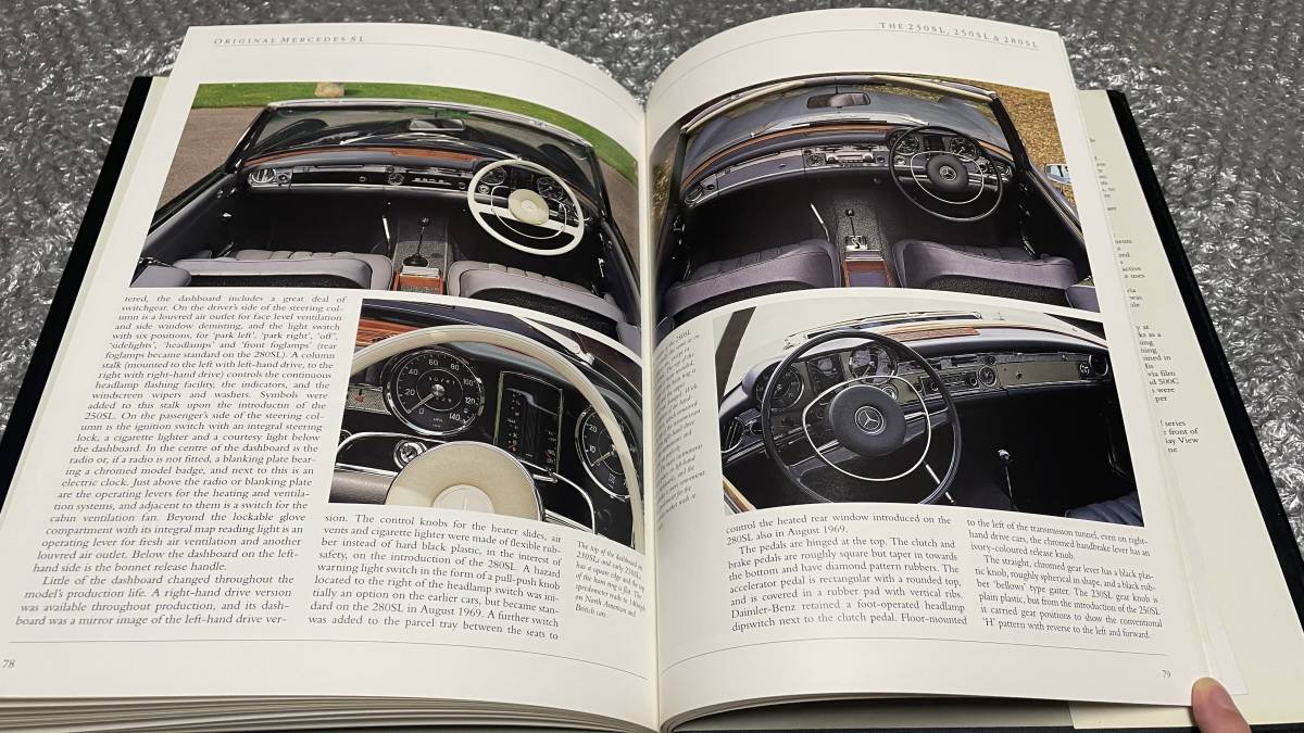 洋書★メルセデス・ベンツ SL【写真集】1952‐1971★300SL 190SL ピニンファリーナ230SLクーペ 等 ヴィンテージモデル多数★送料無料_画像8