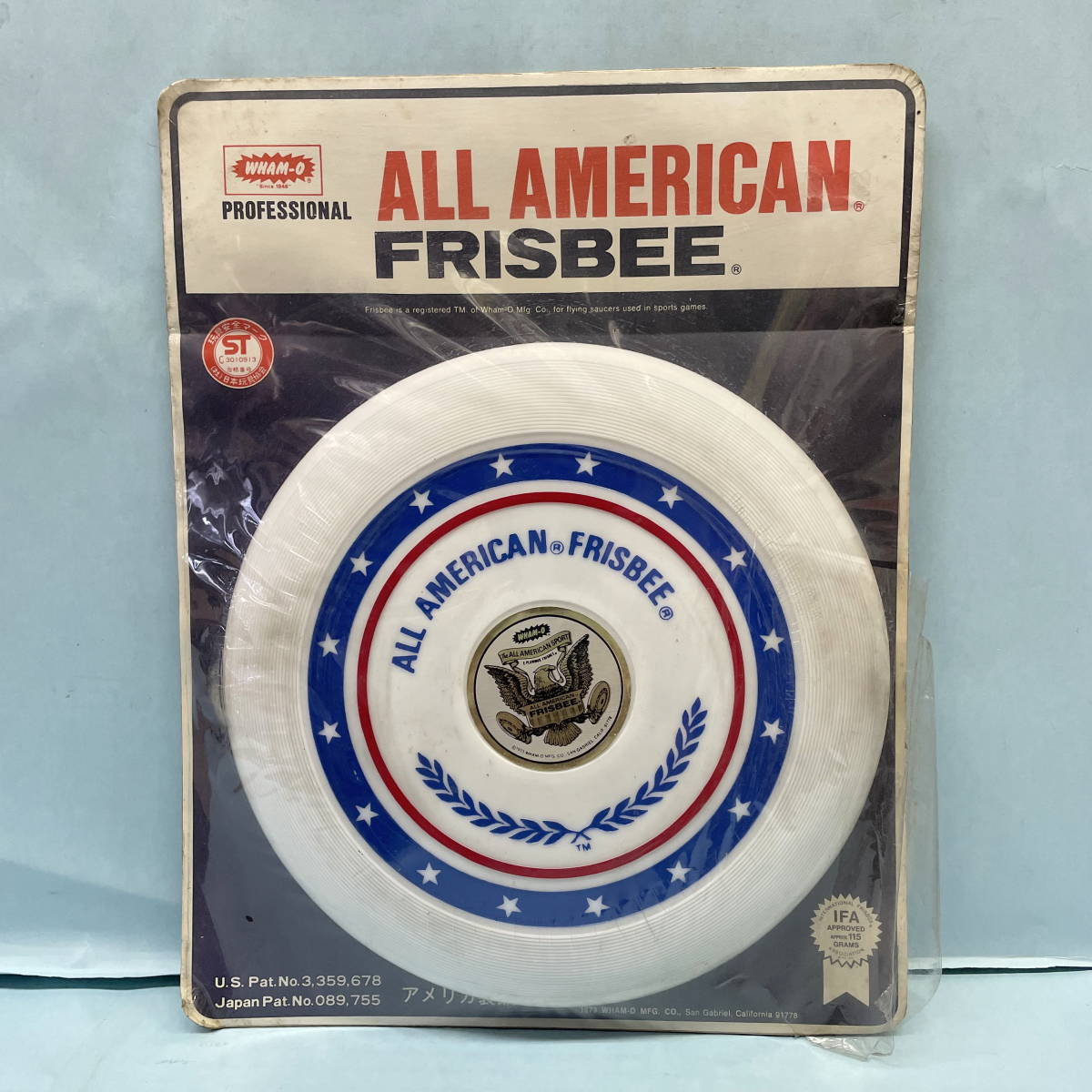 ■□ フリスビー　WHAM-O □■　 『　All American　』　　1973　未使用