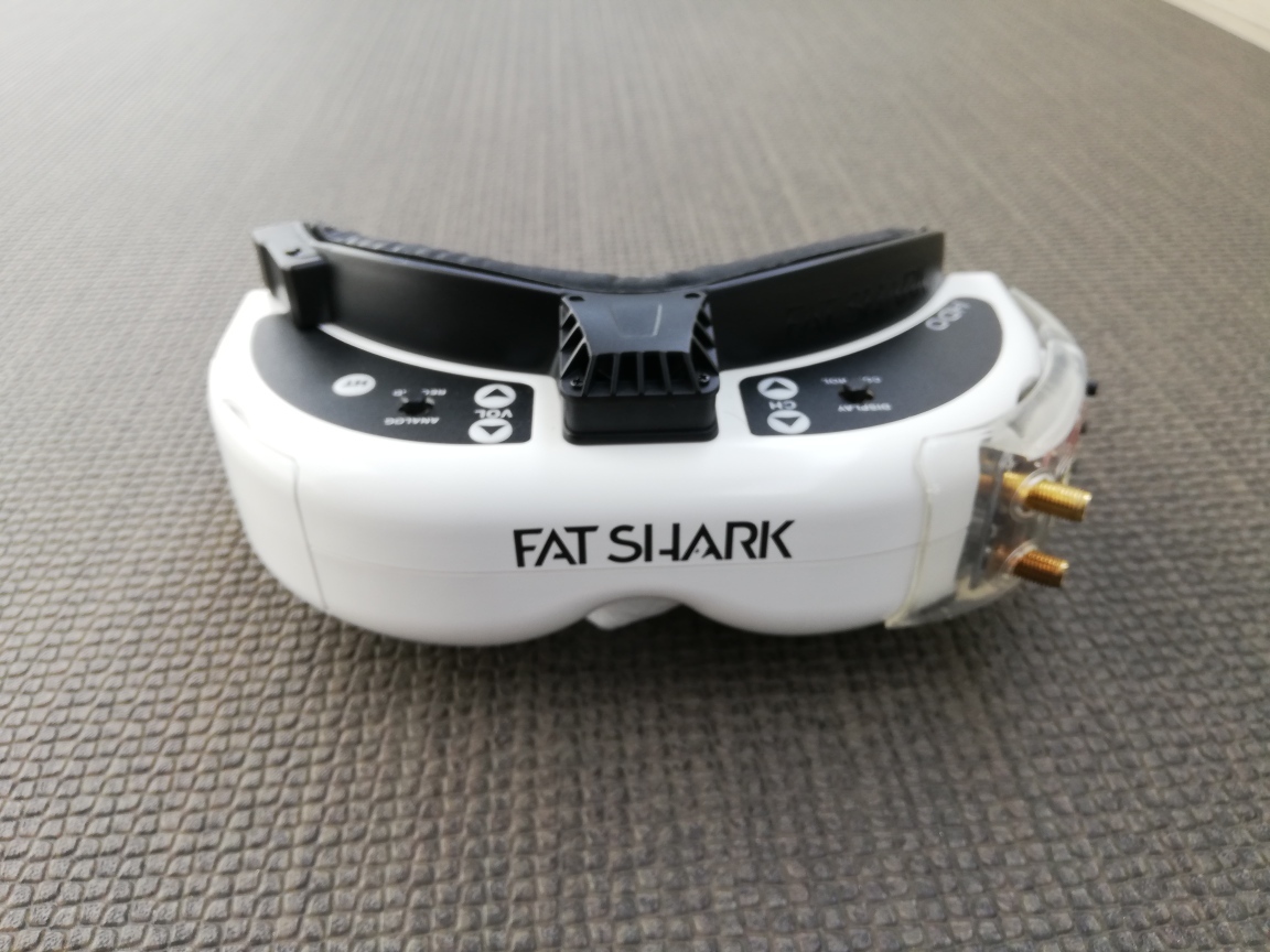 ヤフオク! - FatShark HDO FPVゴーグル 受信器付き...