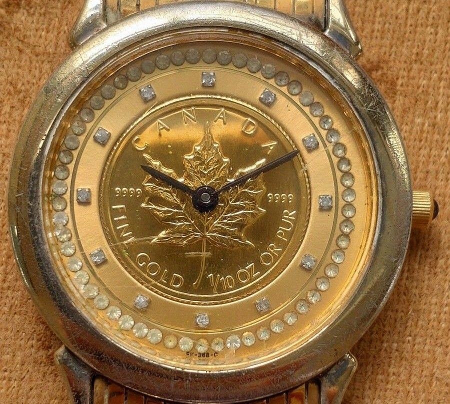 ELGIN 1/10オンス メイプルリーフ金貨 エルジン 腕時計|Yahoo ELGIN 1/10オンス メイプルリーフ金貨 エルジン 腕時計|Yahoo