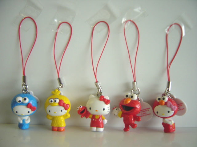 【正規取扱店】 ♯Hrm27BTキティ×セサミストリートマスコットストラップ5種ELMO♂TAKARATOMYARTS♀300円〓009753_c ハローキティ 【正規取扱店】 ♯Hrm27BTキティ×セサミストリートマスコットストラップ5種ELMO♂TAKARATOMYARTS♀300円〓009753_c ハローキティ