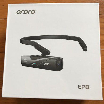 ORDRO EP8 最新型 Vlog 4K ビデオカメラ ウェアラブル式