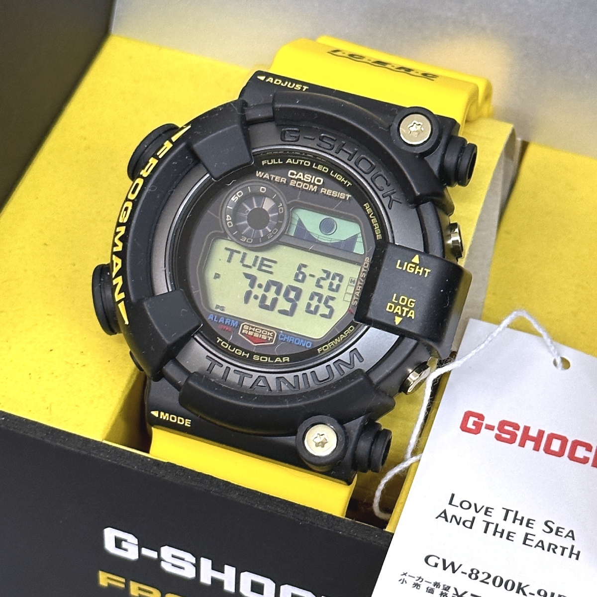 新品・未使用 CASIO G-SHOCK GW-8200K-9JR タグ付き-