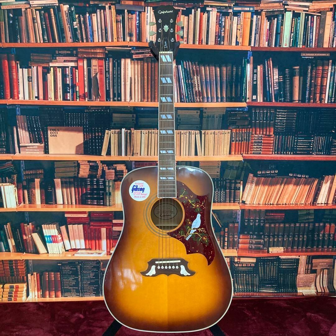 5731】送料無料 EPIPHONE Dove VB sunburst | normanhubbard.com