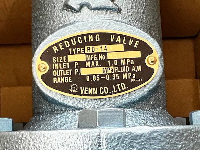 JT2306)Venn【RD-14W-BL】REDUCING VALVE 写真が全て JT2306)Venn【RD-14W-BL】REDUCING VALVE 写真が全て