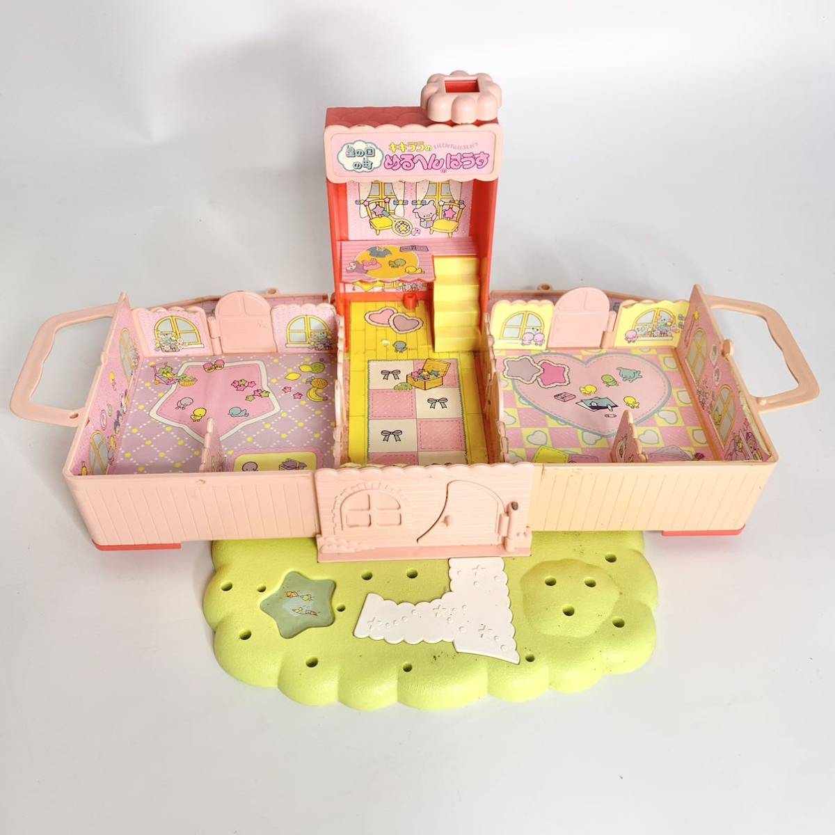  Showa Retro Sanrio ki Kirara Little Twin Stars ..... легкий подлинная вещь античный Vintage 1976 год 70 годы 