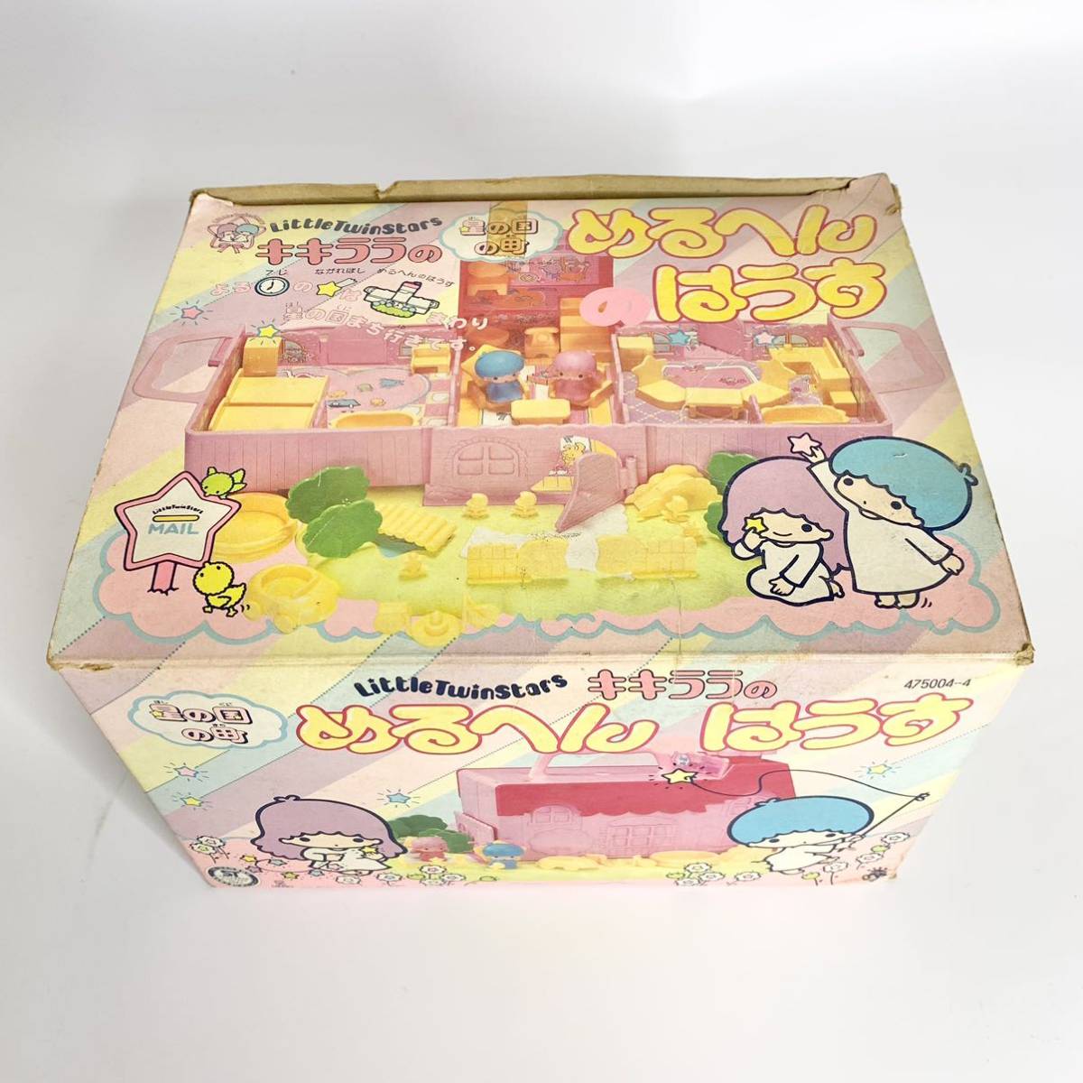  Showa Retro Sanrio ki Kirara Little Twin Stars ..... легкий подлинная вещь античный Vintage 1976 год 70 годы 