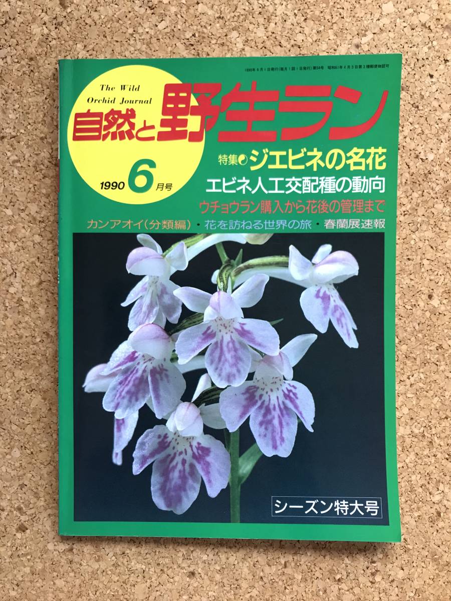  природа .. сырой Ran 1990 год 6 месяц номер креветка neuchou Ran can AOI shun Ran * садоводство JAPAN