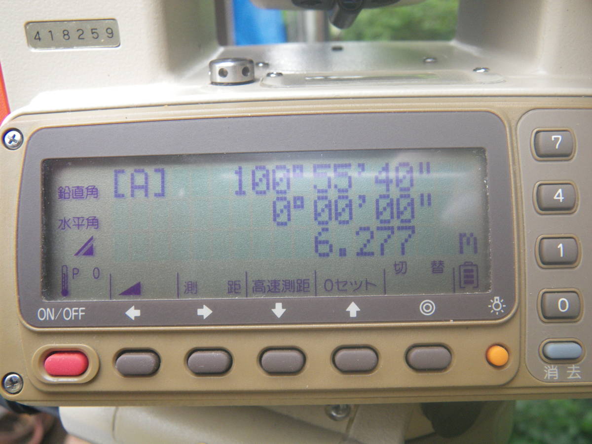 PENTAX ペンタックス トータルステーション PTS-510 整準後測角 PENTAX ペンタックス トータルステーション PTS-510 整準後測角