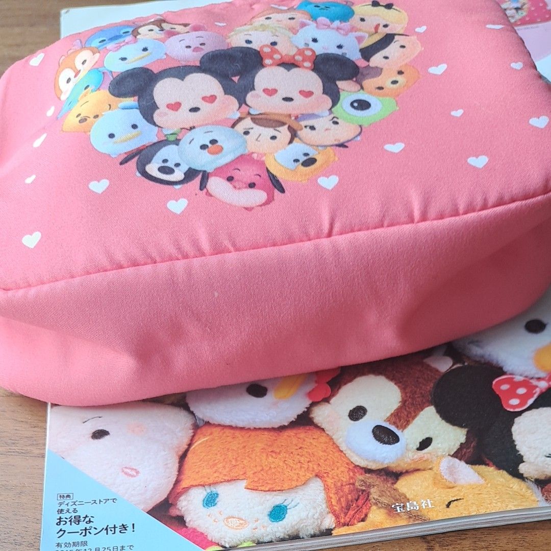 ＬＯＶＥ！ Ｄｉｓｎｅｙ ＴＳＵＭ ＴＳＵＭ／宝島社　雑誌 & 可愛いツムツムポーチ付き