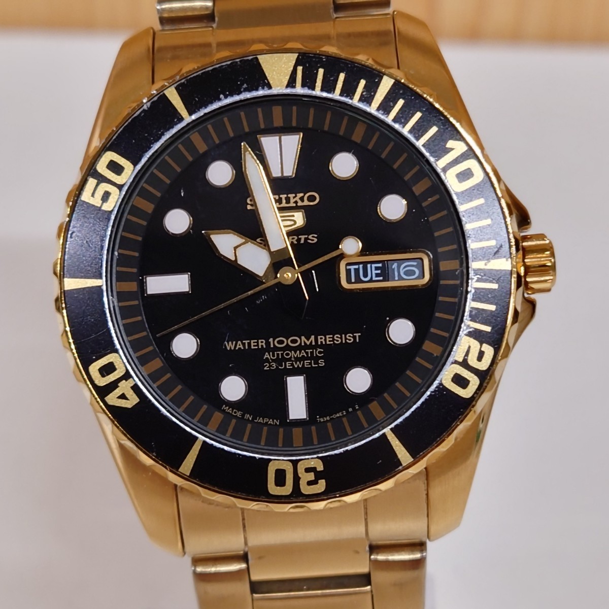SEIKO 5 SPORTS 7S36-03C0 自動巻き 100M防水 | www.avredentor.com.br