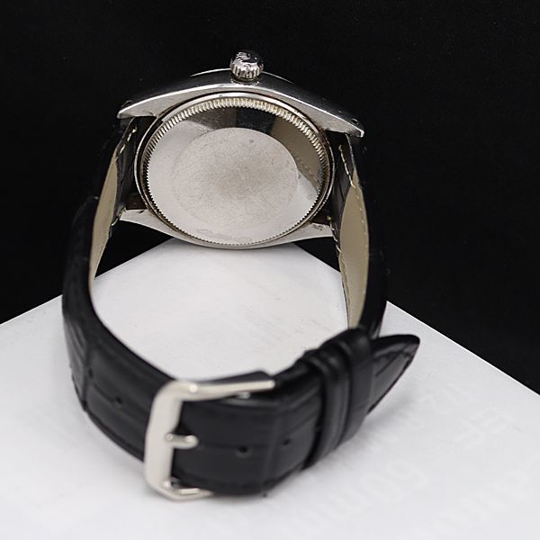 1円 ロレックス エアキング 5500 AT/自動巻 グレー文字盤 メンズ腕時計 OGH 0823020