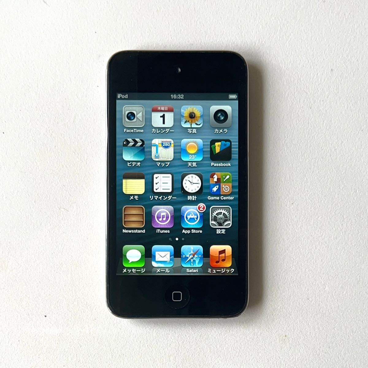 Apple iPod Touch 第4世代 MC540:難あり - ポータブルプレーヤー
