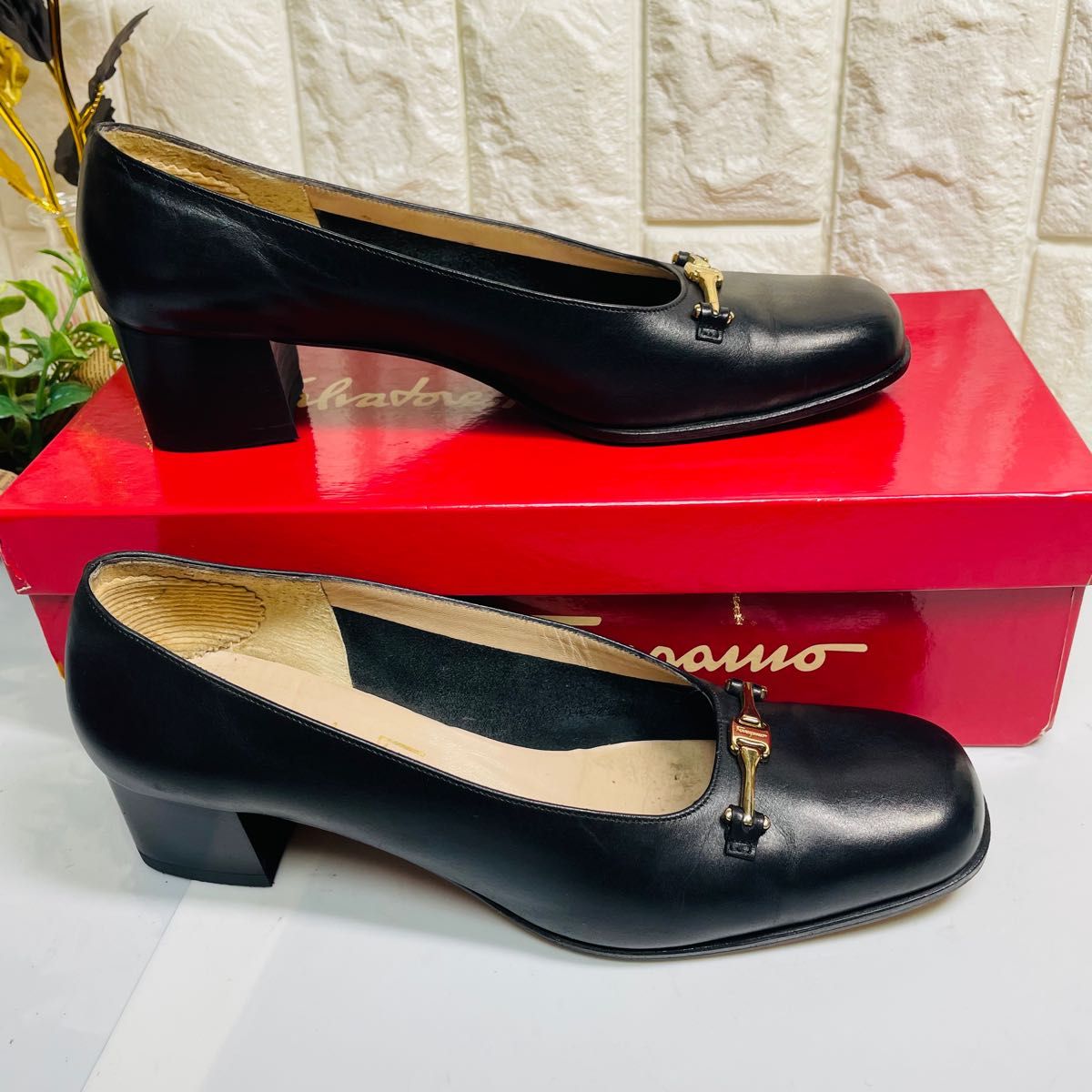 Ferragamo ビット　パンプス　ヒール4.5 フェラガモ