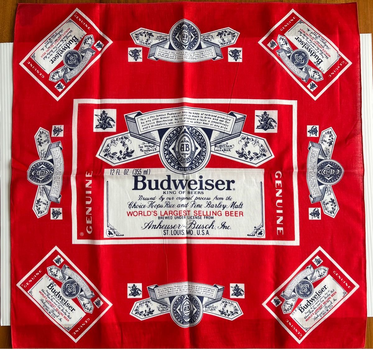 バドワイザー バンダナ Budweiser タペストリー|Yahoo!フリマ バドワイザー バンダナ Budweiser タペストリー|Yahoo!フリマ