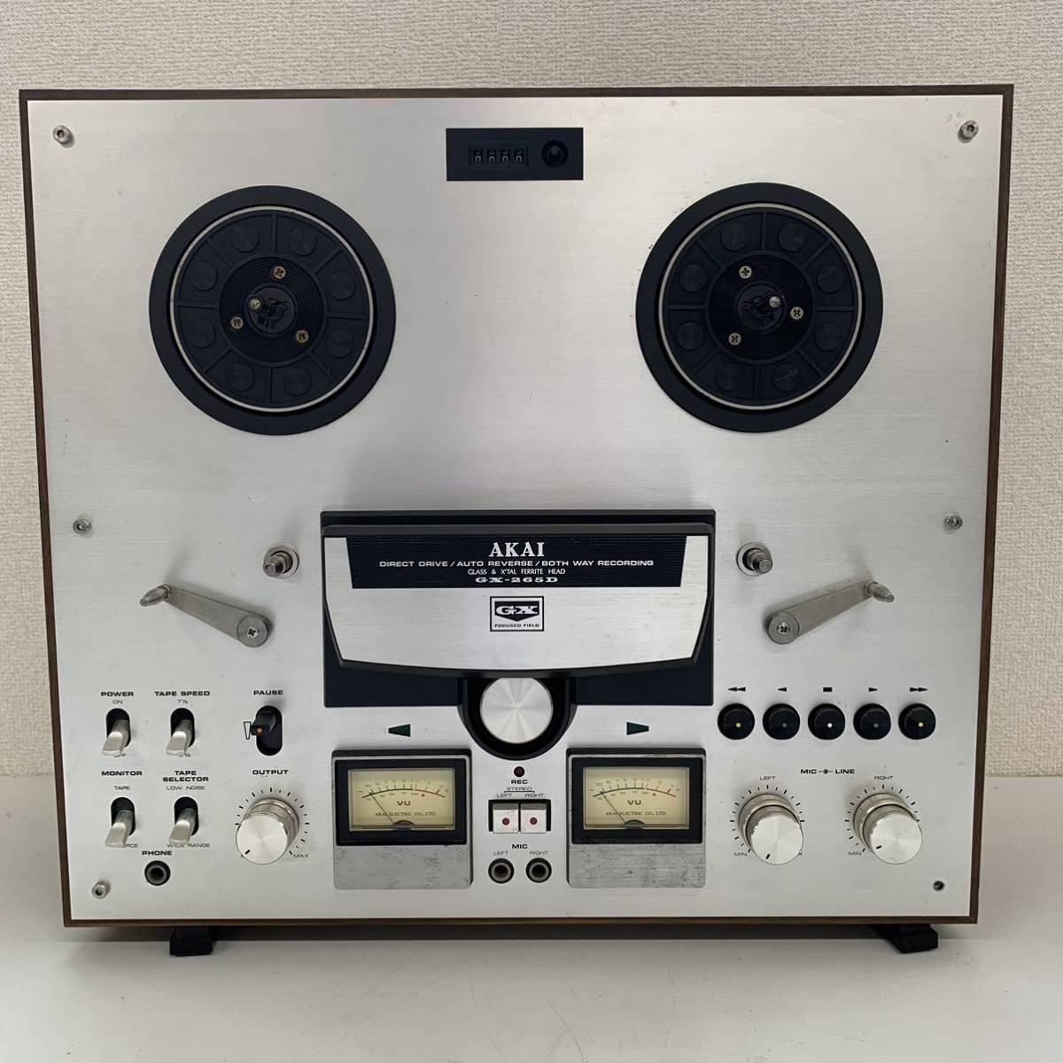 Hc2】 AKAI GX265D オープンリールデッキ アカイ 現状品 オーディオ