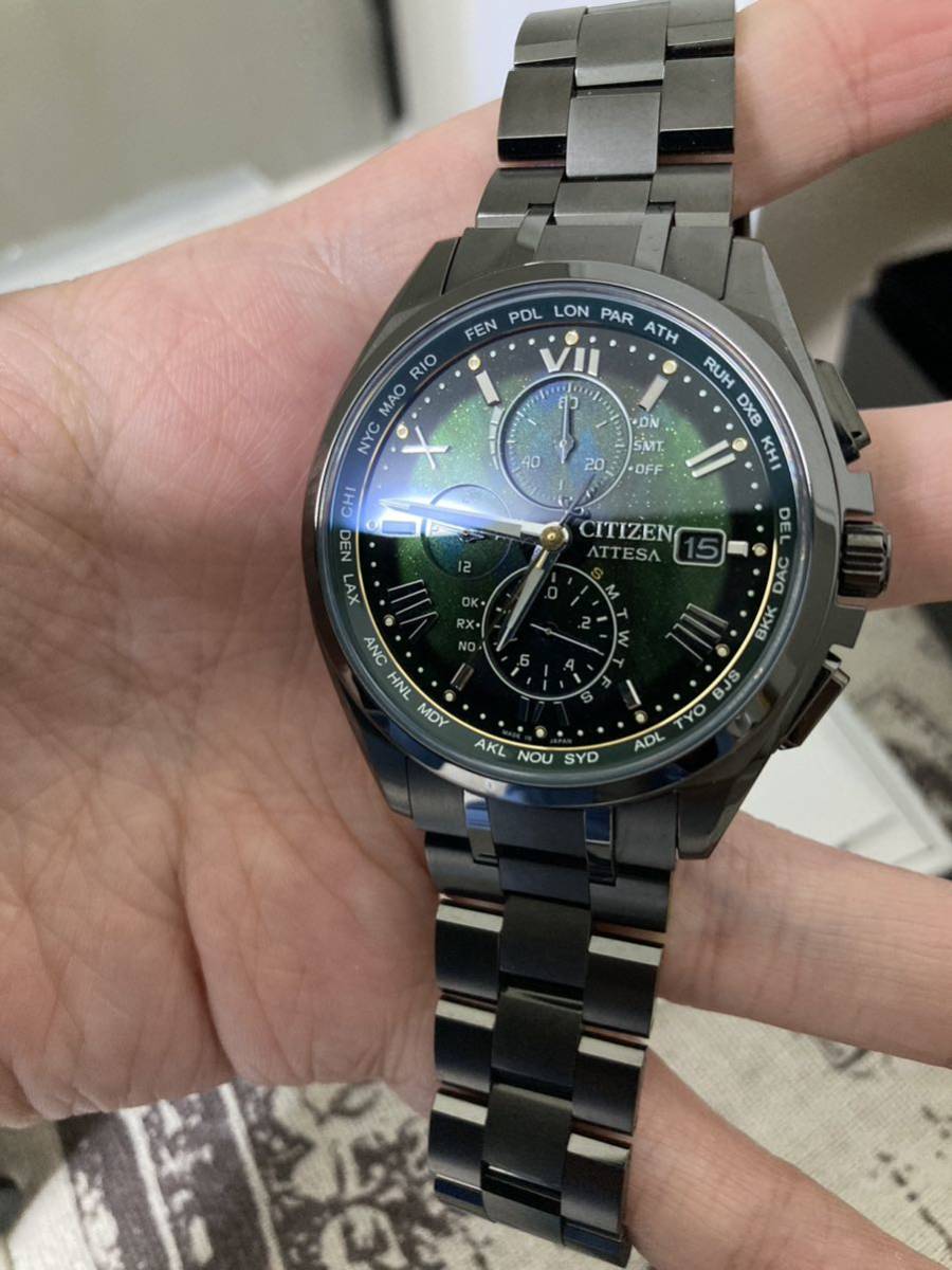 CITIZEN シチゼン ATTESA AT8049-61W - 通販 - guianegro.com.br
