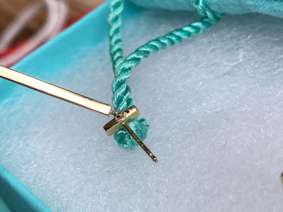 ティファニー T バー ピアス 18k 片耳 | alfasaac.com