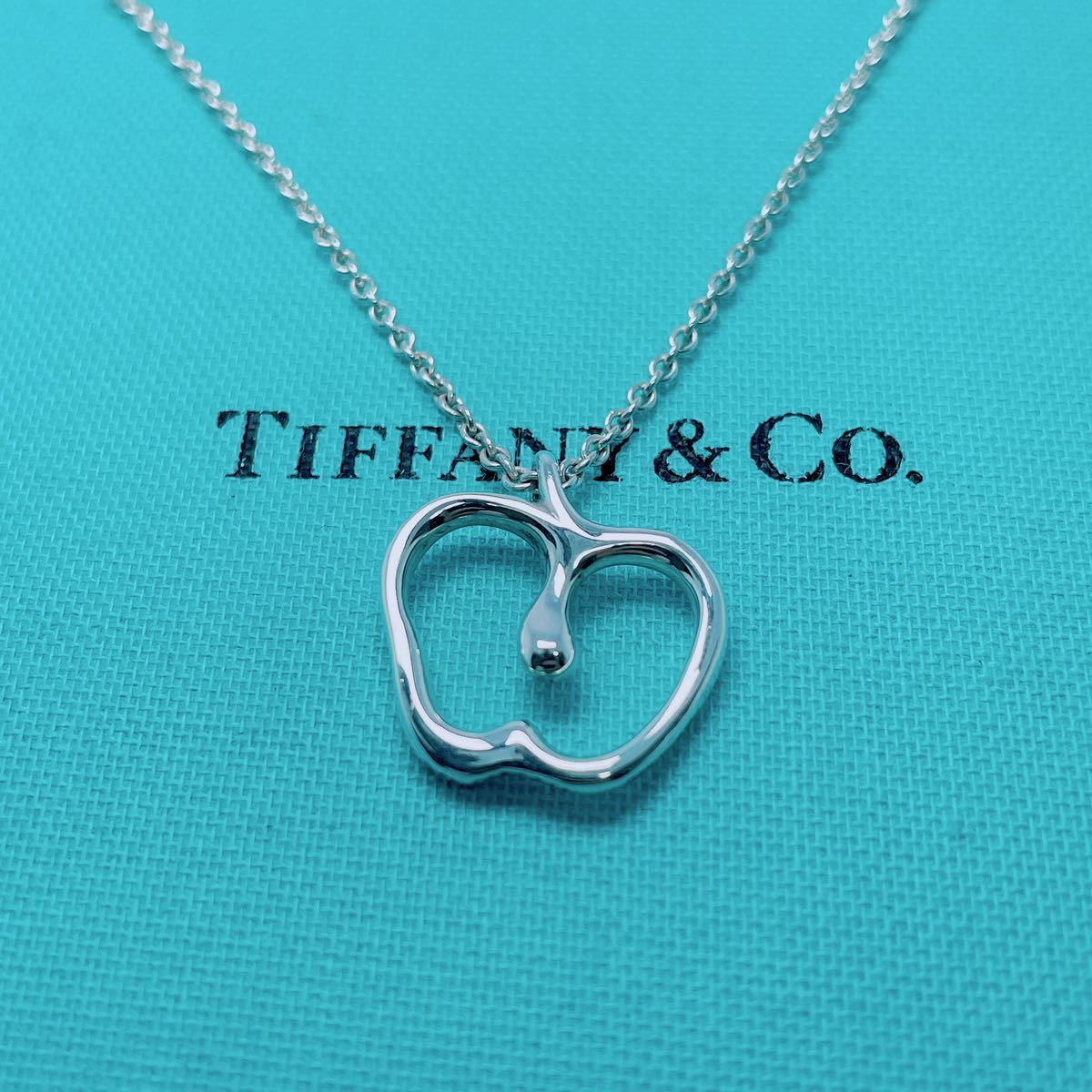 品質保証書つき 【極美品】Tiffany & Co. ネックレス アップル エルサ