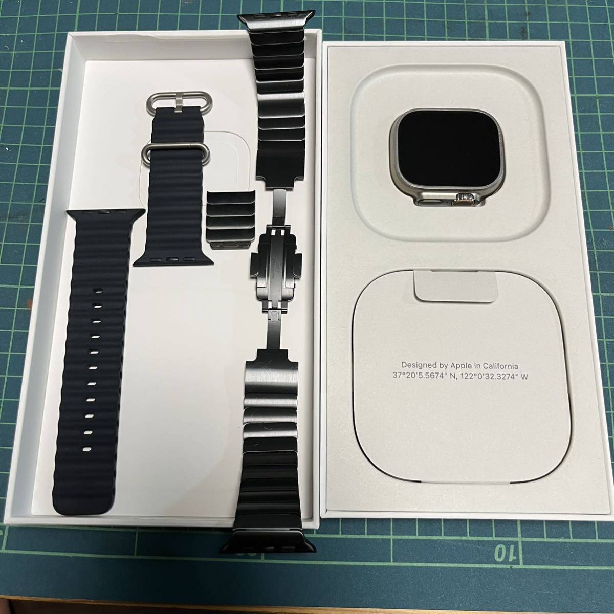 Apple Watch Ultra 49mm +スペースブラックリンクブレスレット+