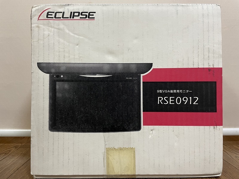 ★【展示品】★ECLIPSE イクリプス●9型VGA液晶後席用モニター●フリップダウンモニター★RSE0912の画像1