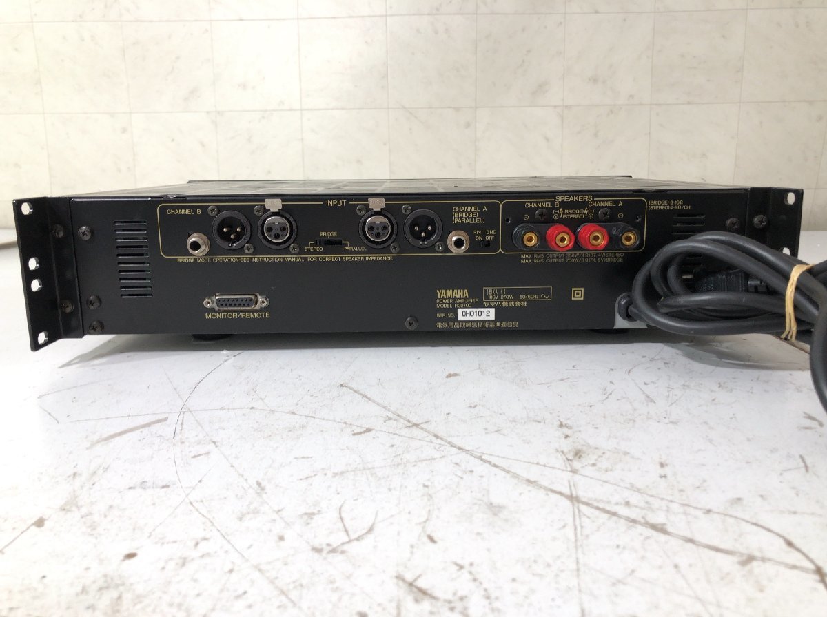YAMAHA ヤマハ HC2700 パワーアンプ①○E055A662 | normanhubbard.com